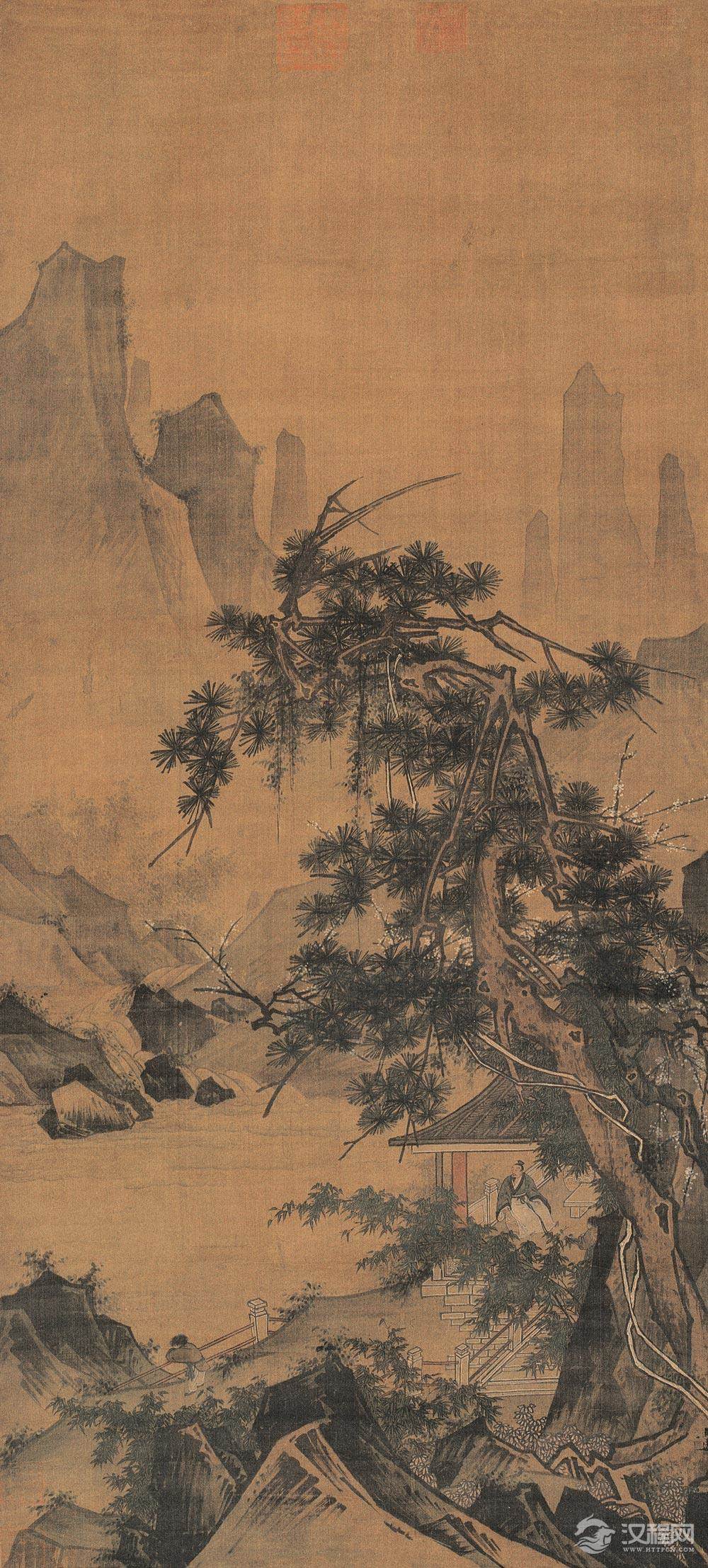 南宋四大家马远画选 踏歌图(百幅中国名画) - 中艺图文工作室 - 中艺图文工作室