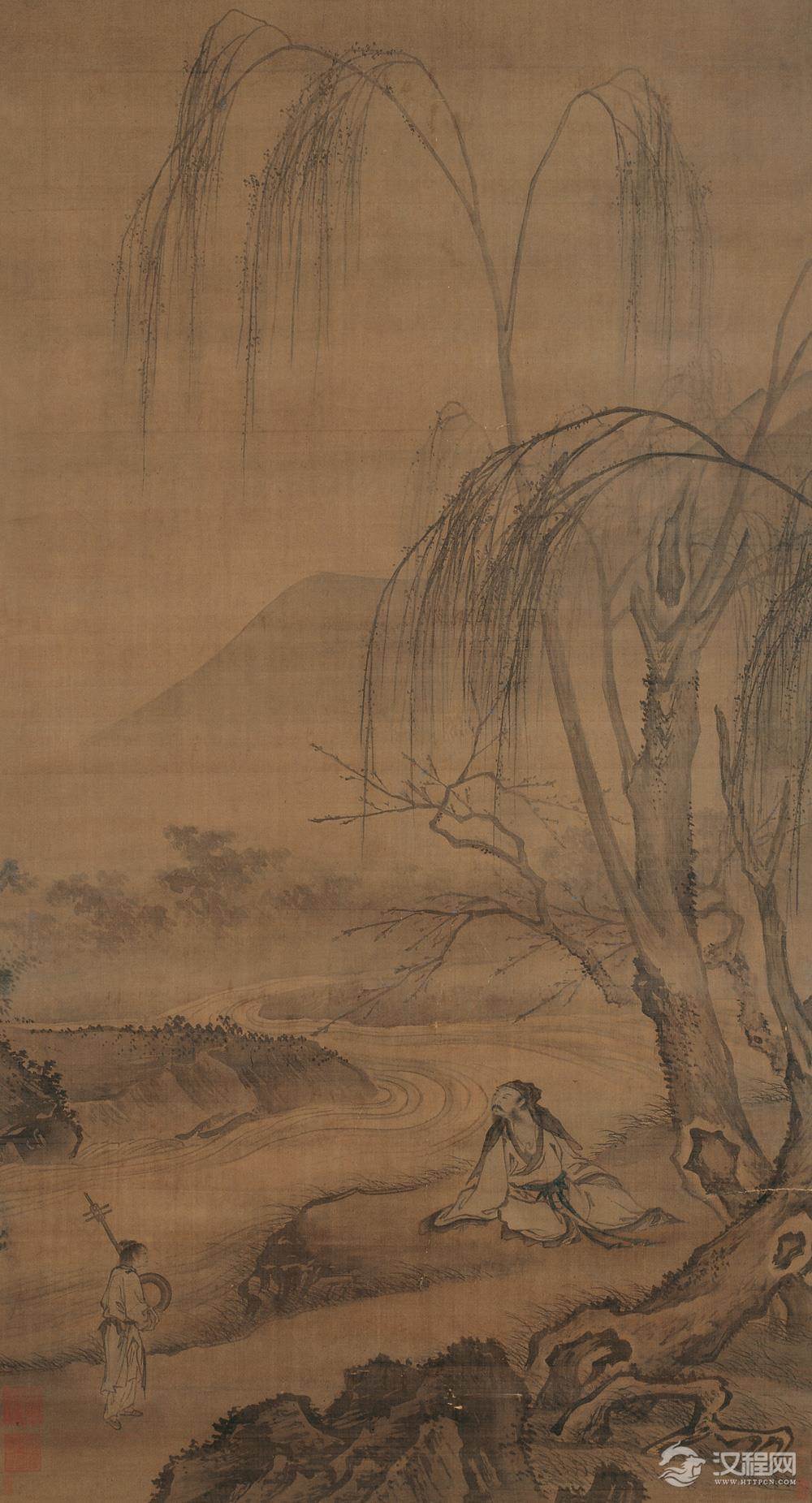 南宋四大家马远画选 踏歌图(百幅中国名画) - 中艺图文工作室 - 中艺图文工作室