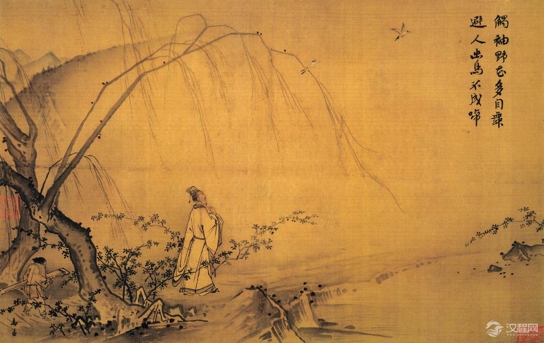 南宋四大家马远画选 踏歌图(百幅中国名画) - 中艺图文工作室 - 中艺图文工作室