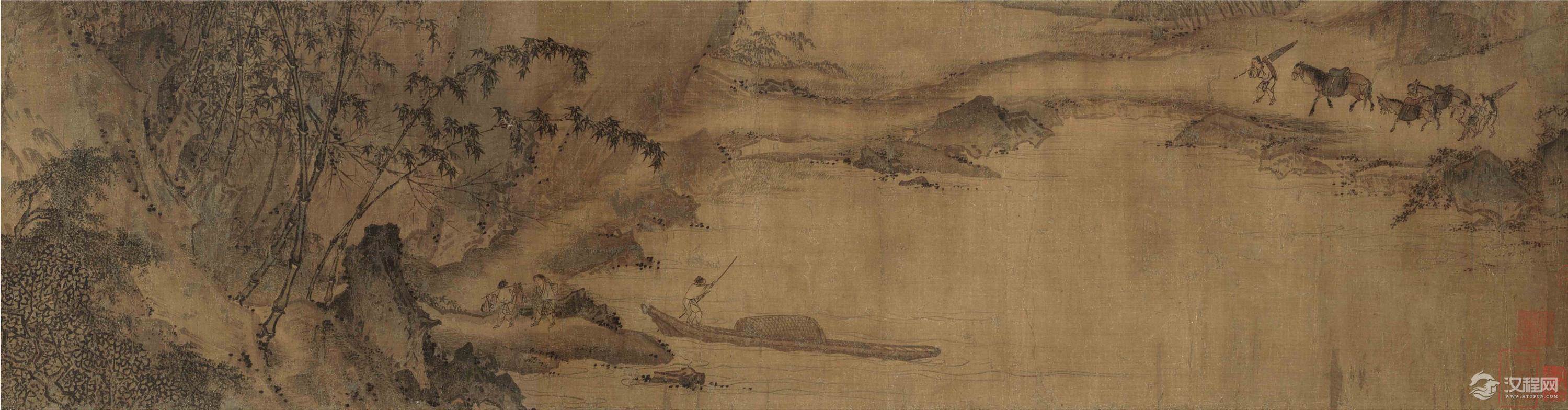 南宋四大家马远画选 踏歌图(百幅中国名画) - 中艺图文工作室 - 中艺图文工作室