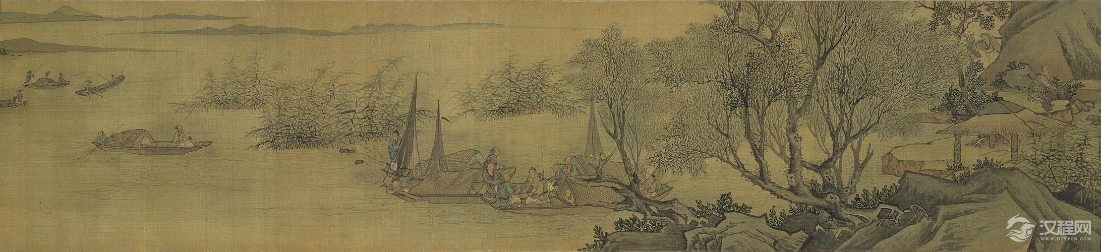 南宋四大家马远画选 踏歌图(百幅中国名画) - 中艺图文工作室 - 中艺图文工作室