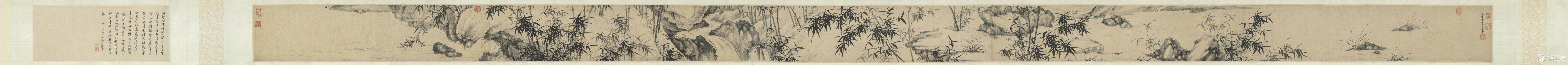 历代名家画竹：文同、郑板桥、徐熙、赵昌、高克恭、吴镇