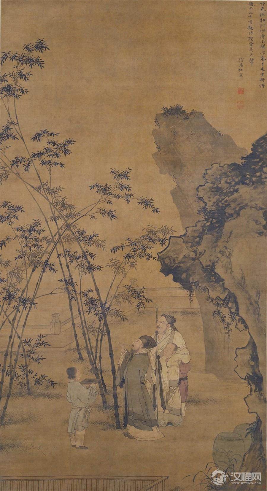 历代名家画竹 湖州竹派文同、苏轼、赵孟頫、吴昌硕