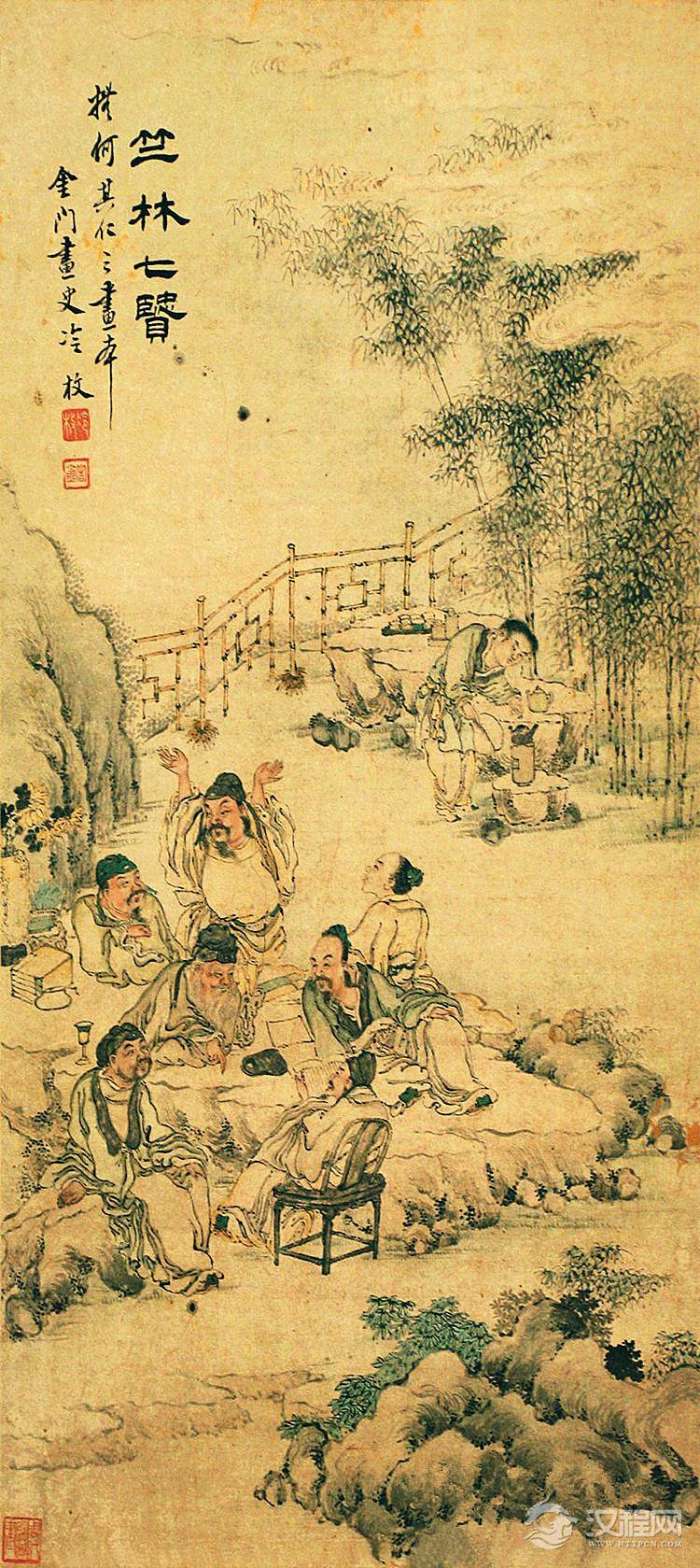 历代名家画竹 湖州竹派文同、苏轼、赵孟頫、吴昌硕 