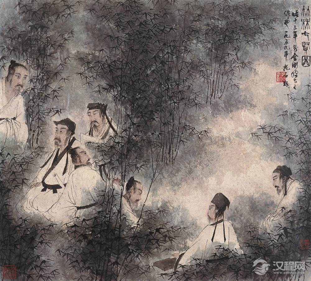 历代名家画竹 湖州竹派文同、苏轼、赵孟頫、吴昌硕 