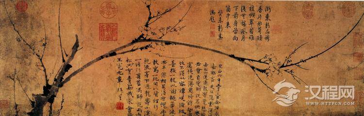 历代名家画梅：杨无咎、陈宪章、王冕、金农等 - 中艺图文工作室 - 中艺图文工作室