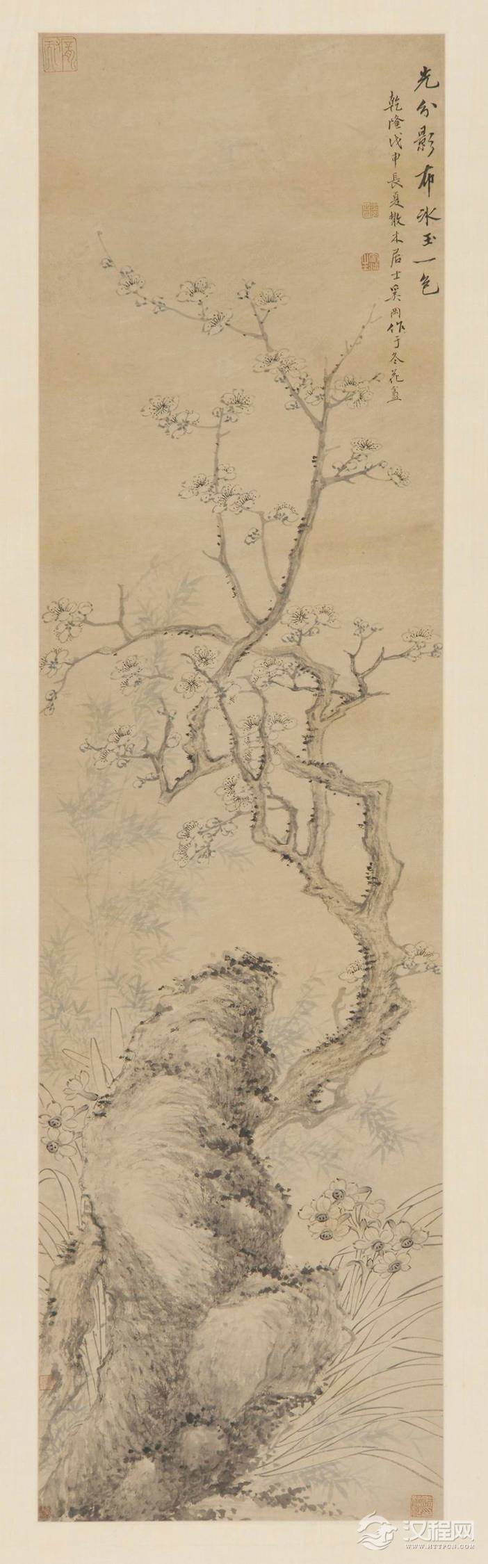 历代名家画梅：杨无咎、陈宪章、王冕、金农等 - 中艺图文工作室 - 中艺图文工作室