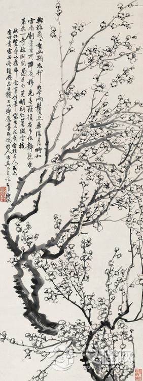 历代名家画梅：杨无咎、陈宪章、王冕、金农等 - 中艺图文工作室 - 中艺图文工作室