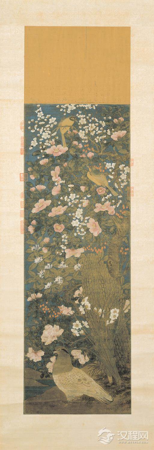 宋 李迪画选 风雨归牧图