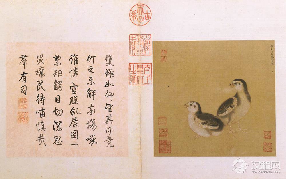 宋 李迪画选 风雨归牧图