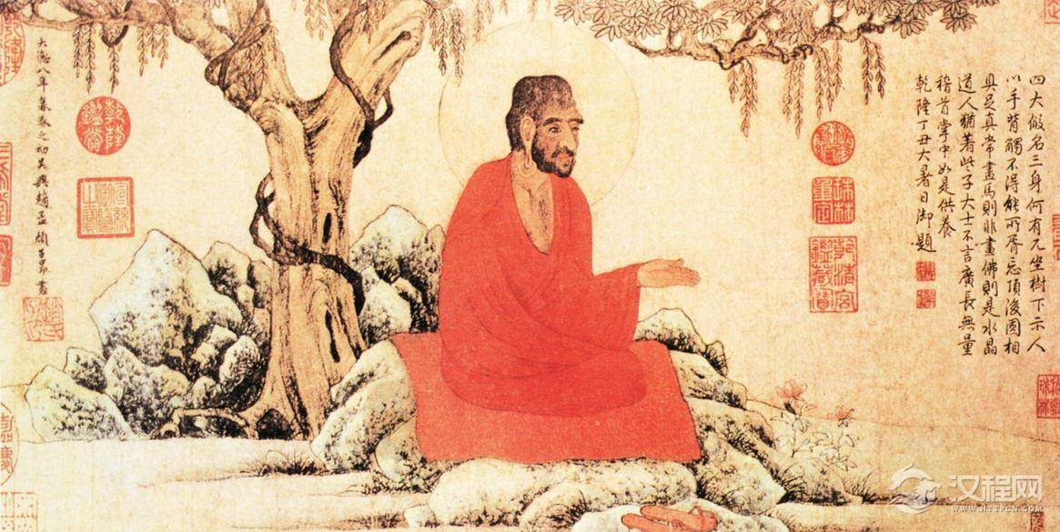 赵孟頫画选 秋郊饮马图与鹊华秋色图(百幅中国名画) 