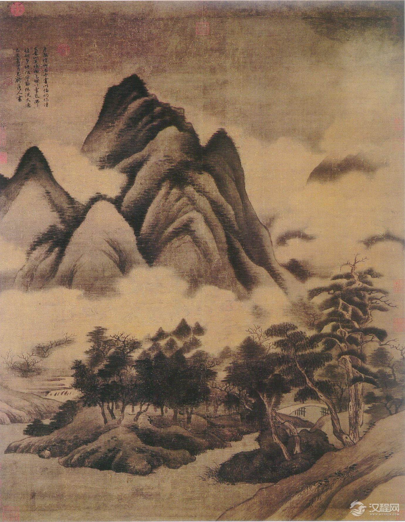 高克恭画选