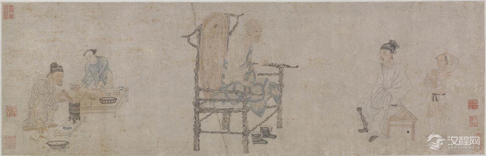 钱选画选 杨贵妃上马图 - 中艺图文工作室 - 中艺图文工作室