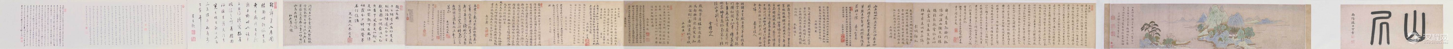 钱选画选 杨贵妃上马图 - 中艺图文工作室 - 中艺图文工作室