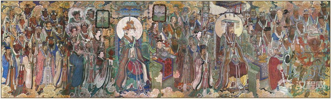 世界超级艺术 朝元图 （百幅中国名画）