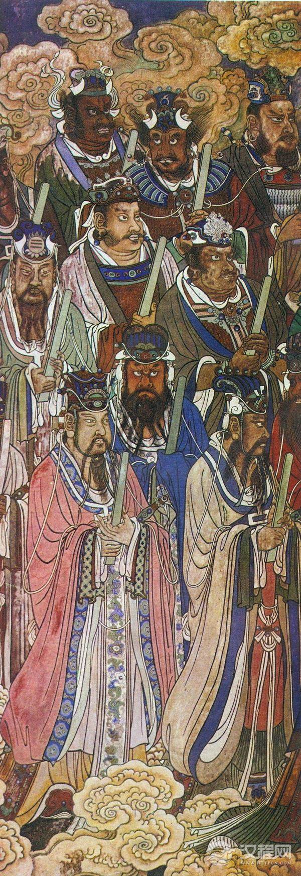 世界超级艺术 朝元图 （百幅中国名画）