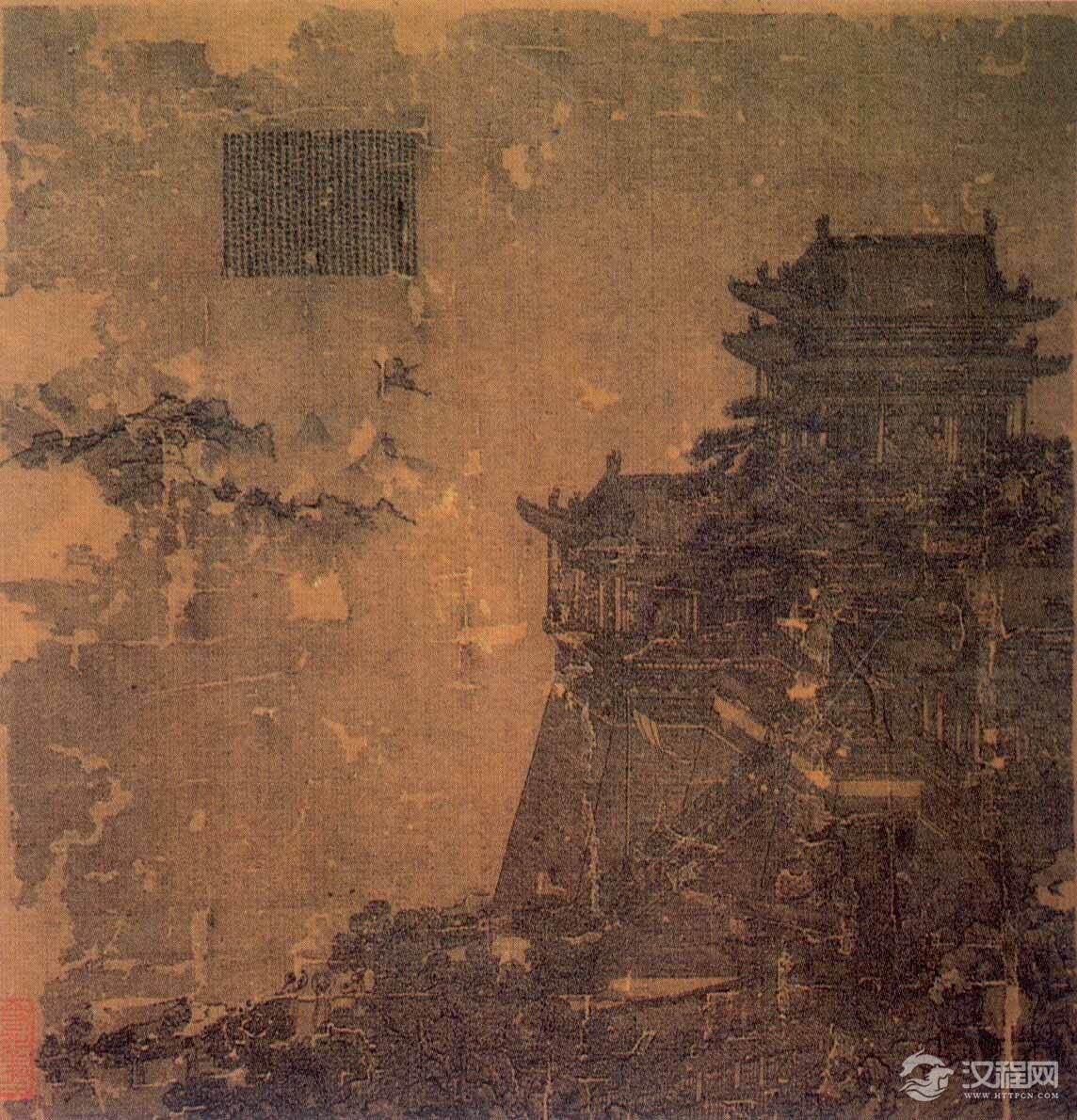 元 夏永绘三大名楼