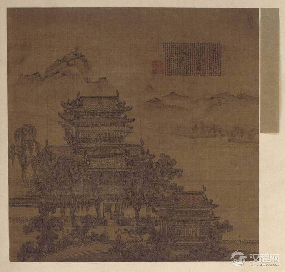 元 夏永绘三大名楼
