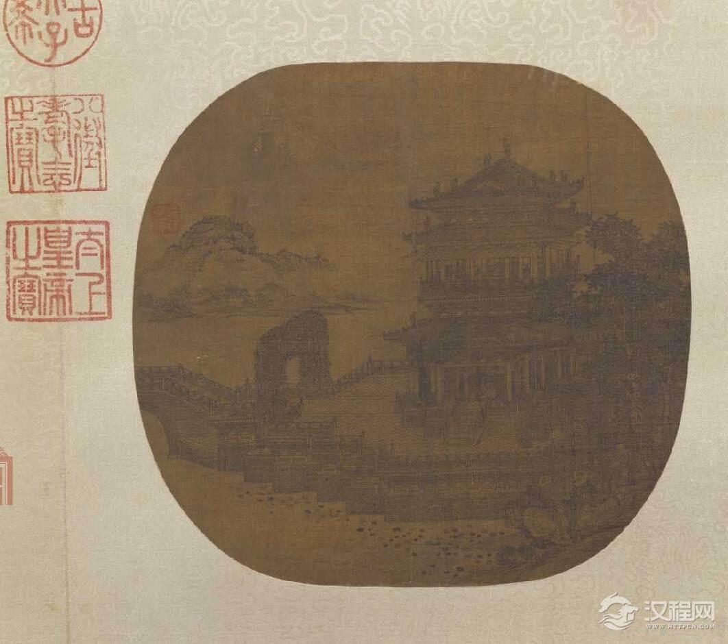 元 夏永绘三大名楼 