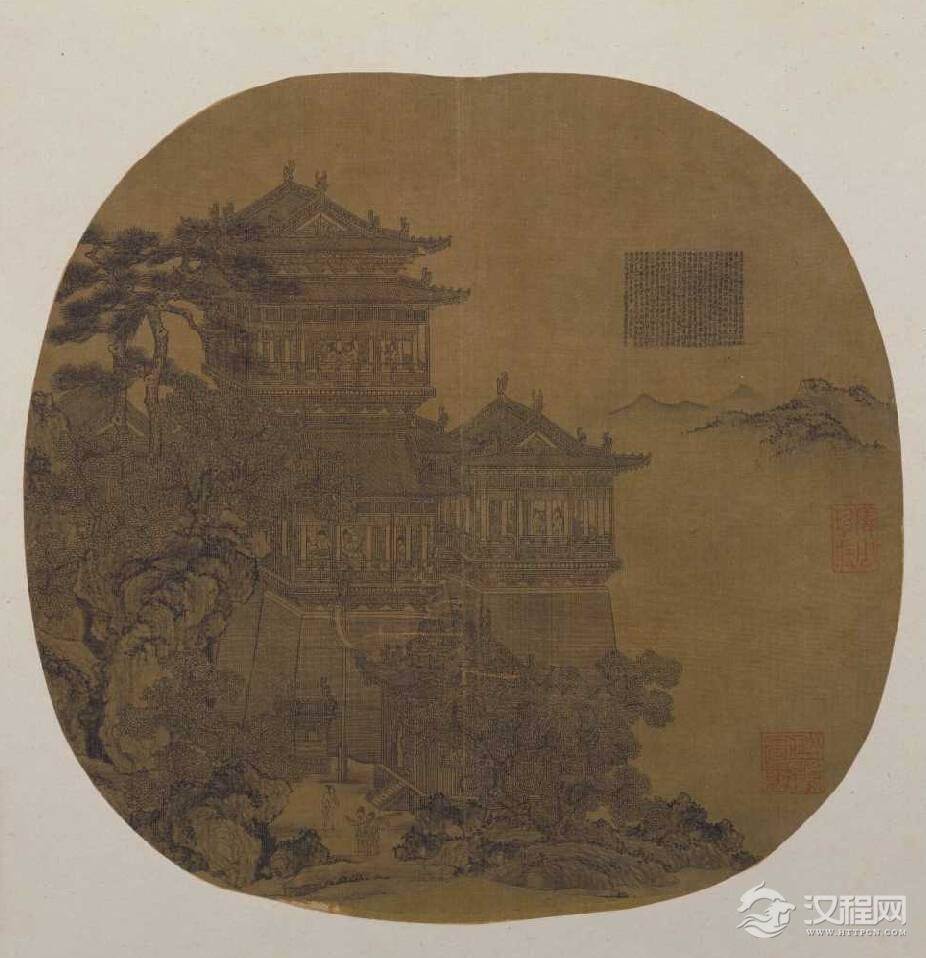 元 夏永绘三大名楼 