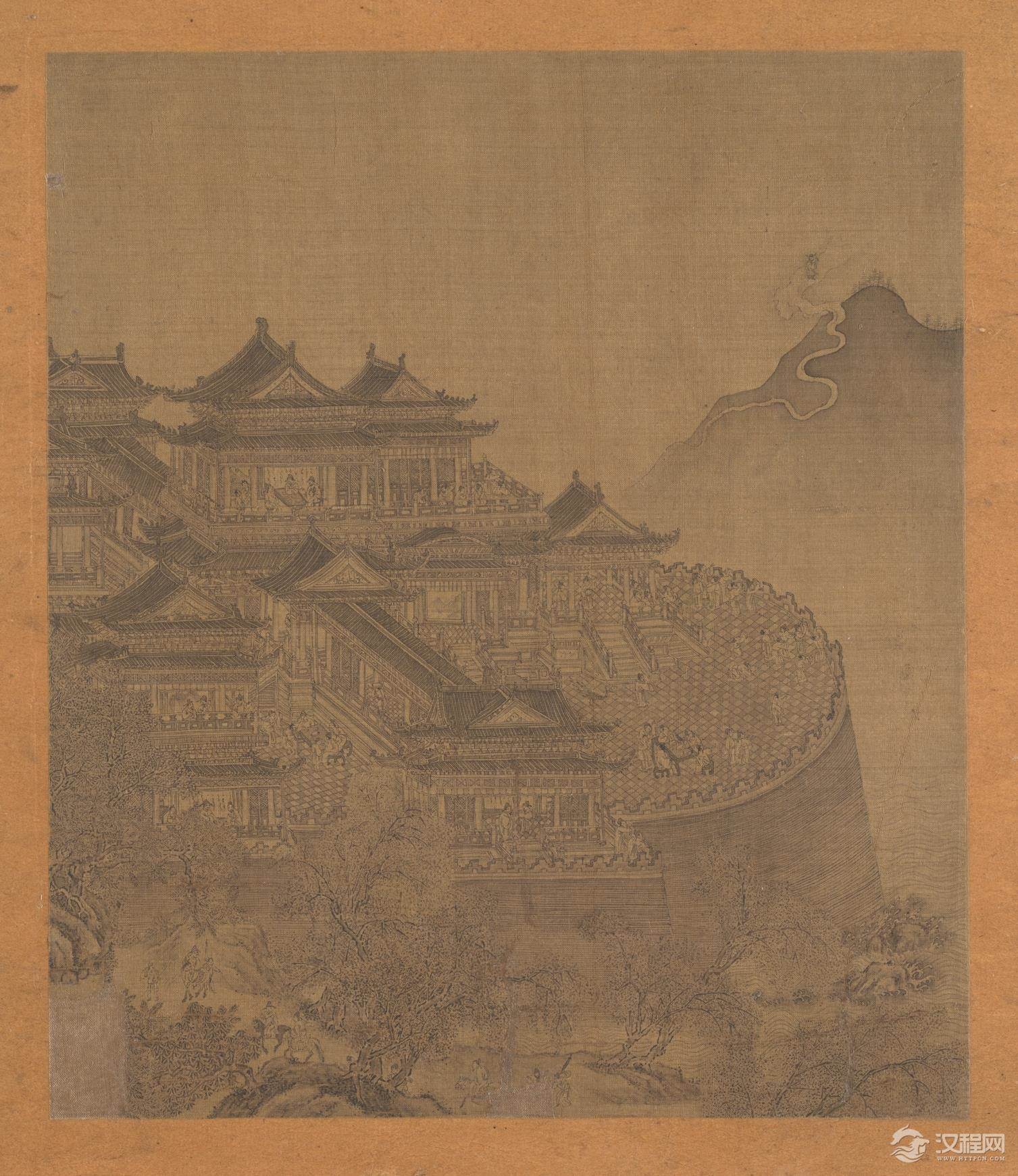 元 夏永绘三大名楼