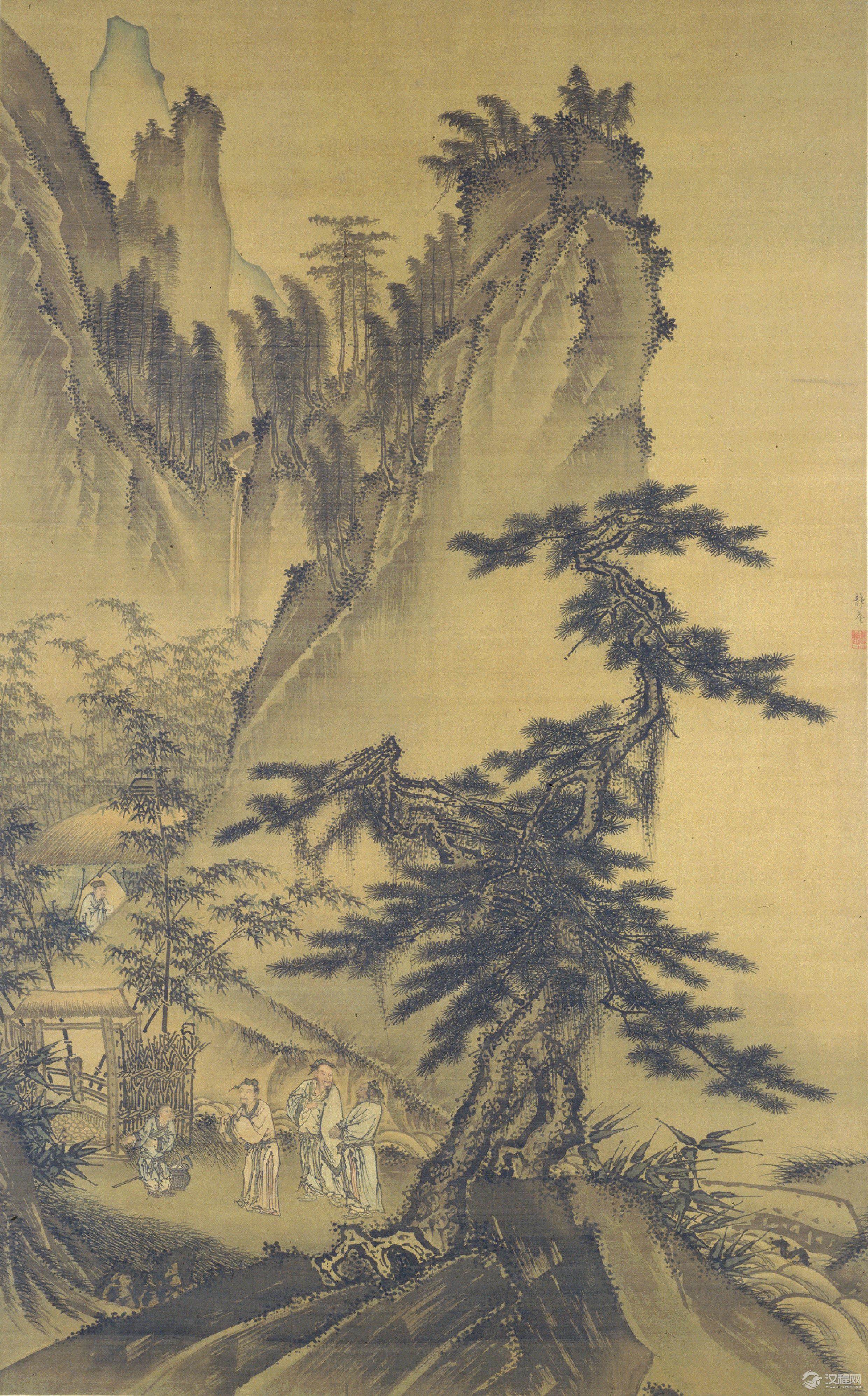 戴进画选