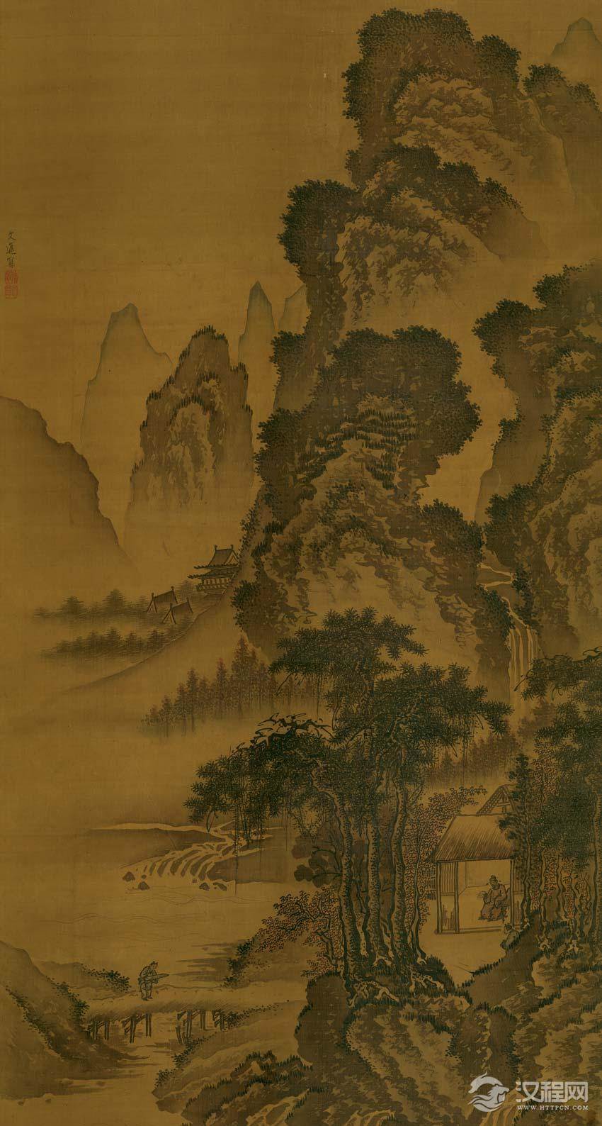 戴进画选