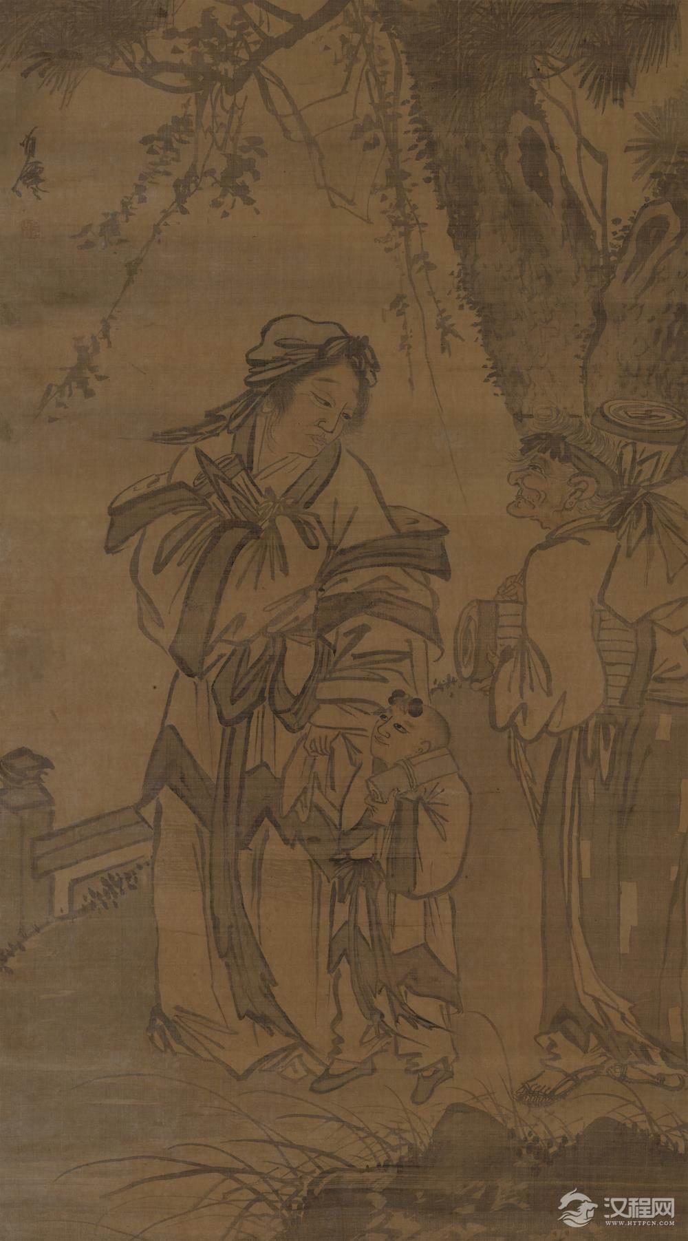 浙派三大家：吴伟画选 渔乐图(百幅中国名画) - 中艺图文工作室 - 中艺图文工作室