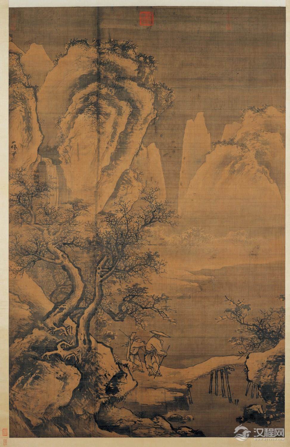 浙派三大家：吴伟画选 渔乐图(百幅中国名画) - 中艺图文工作室 - 中艺图文工作室