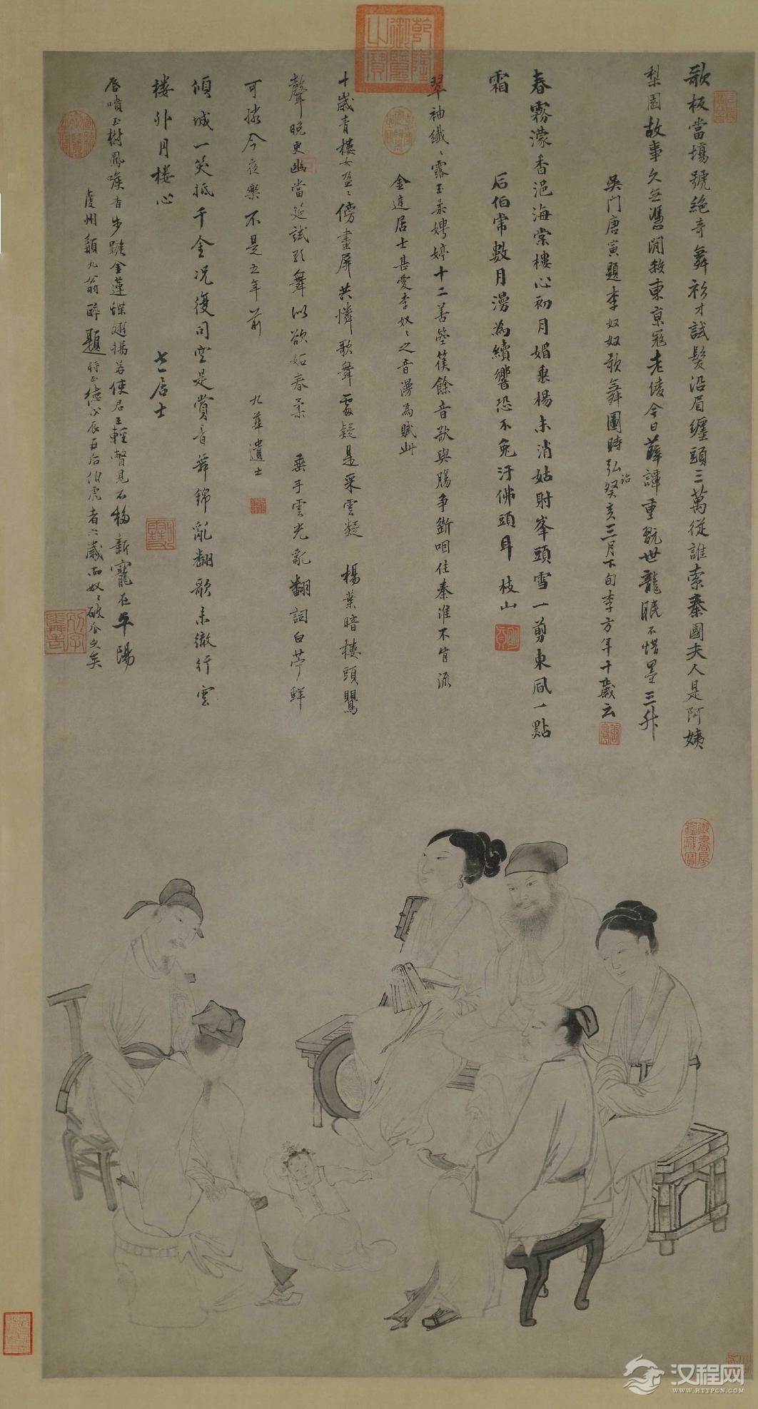 浙派三大家：吴伟画选 渔乐图(百幅中国名画) - 中艺图文工作室 - 中艺图文工作室