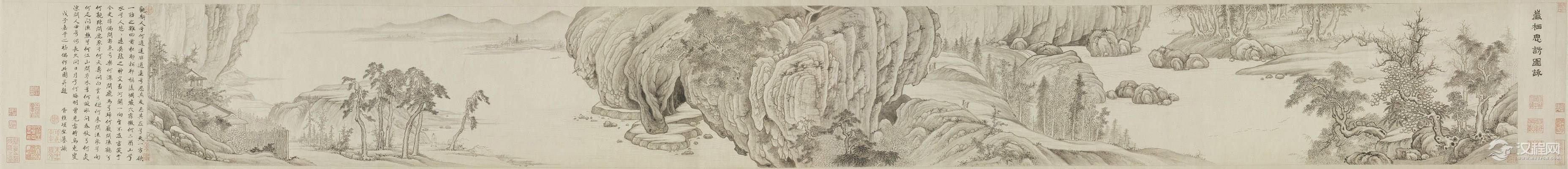 中国画卷—历代名家长卷图片库（四）