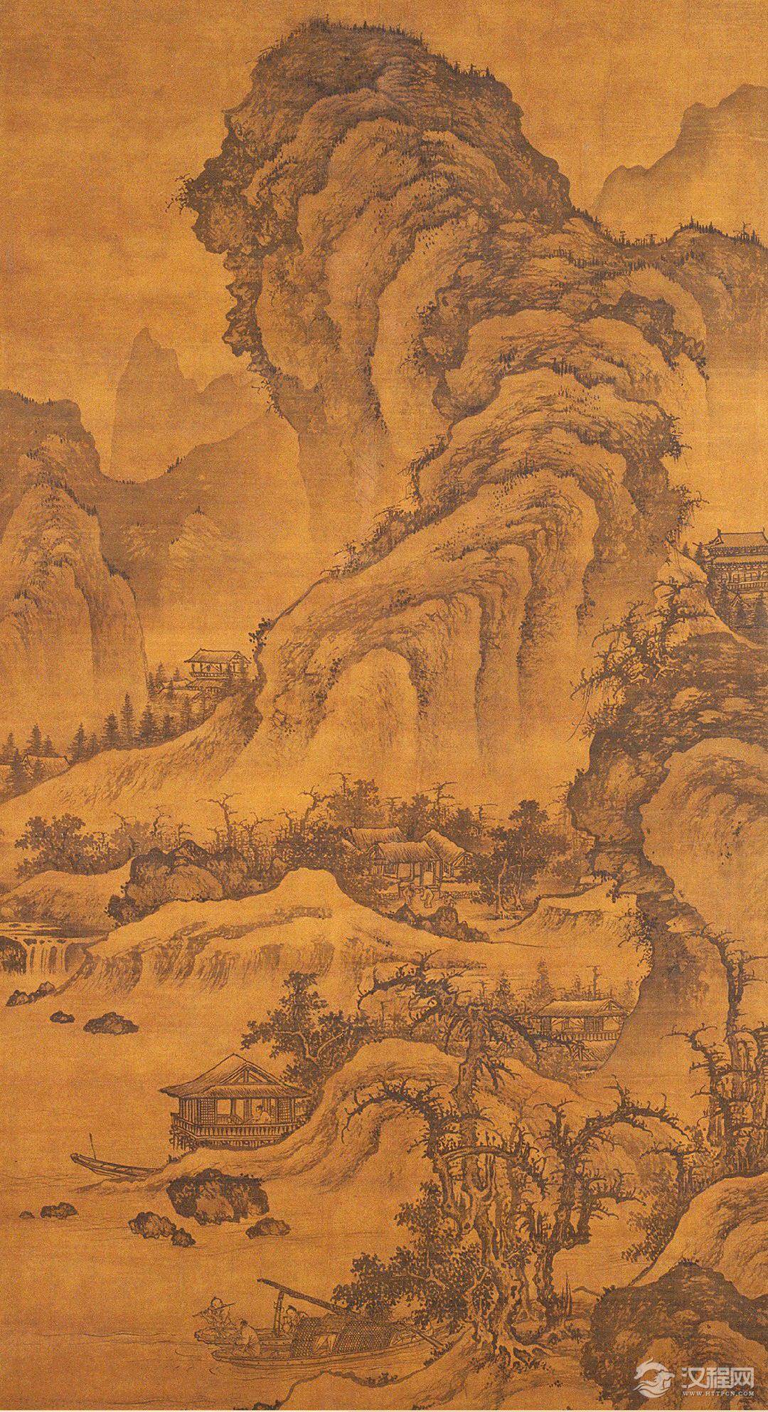 明代宫廷画家 李在画选