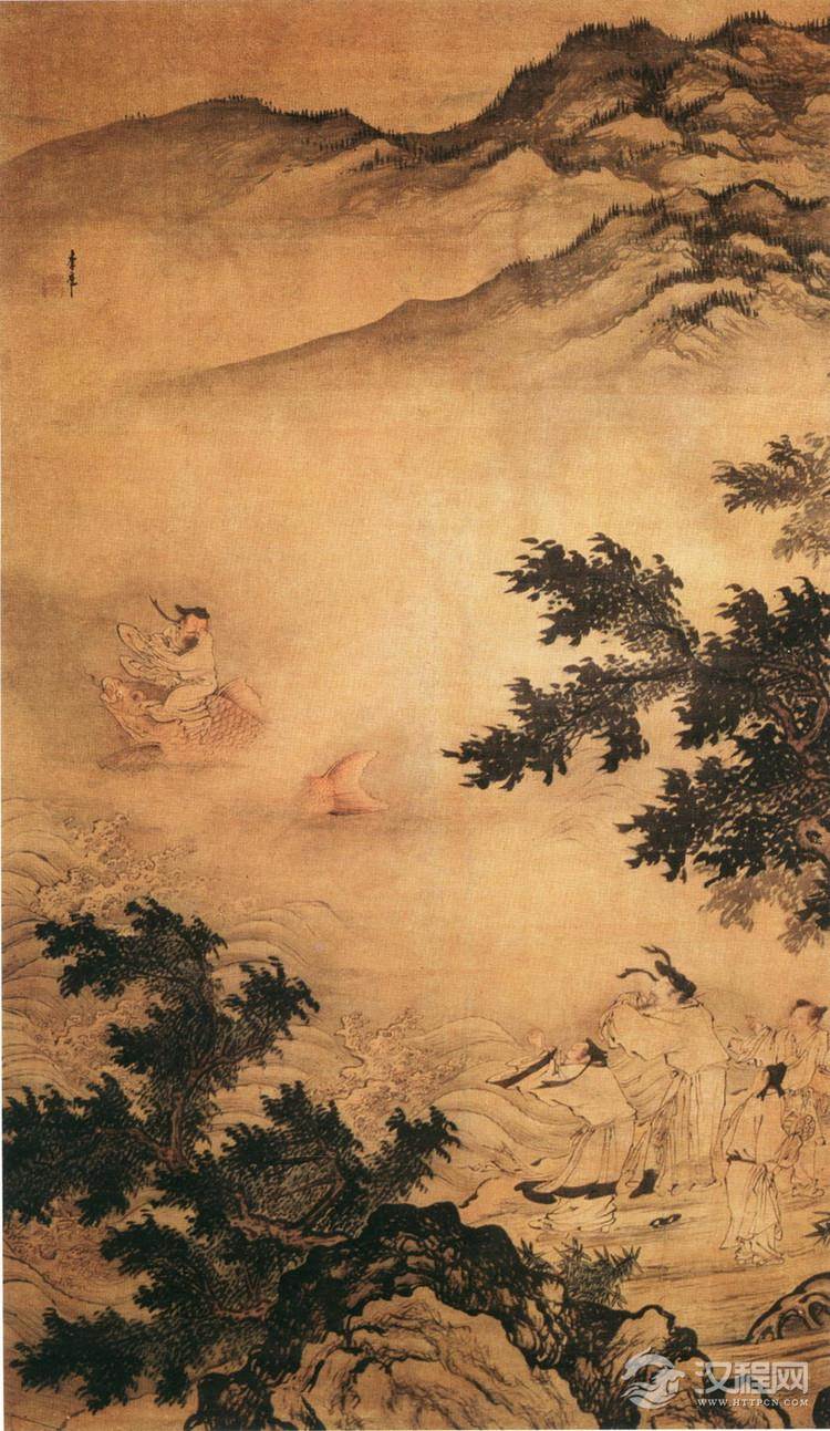 明代宫廷画家 李在画选