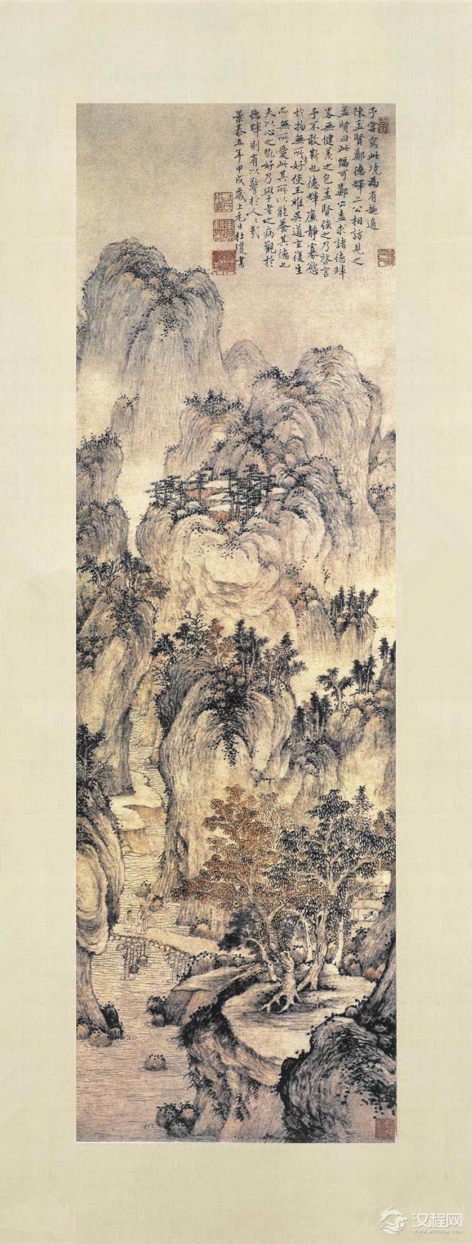 吴门画派先驱 杜琼画选 