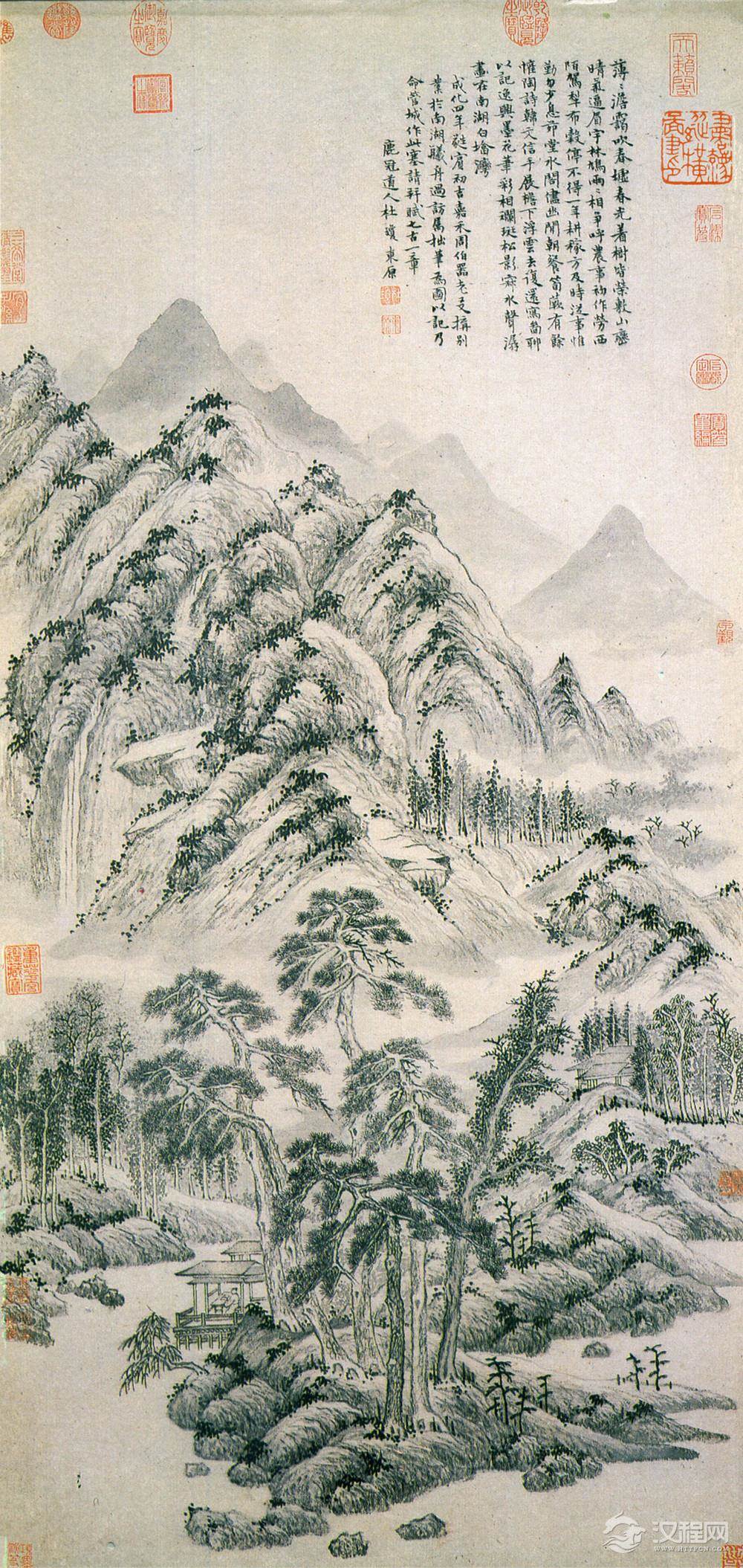 吴门画派先驱 杜琼画选 