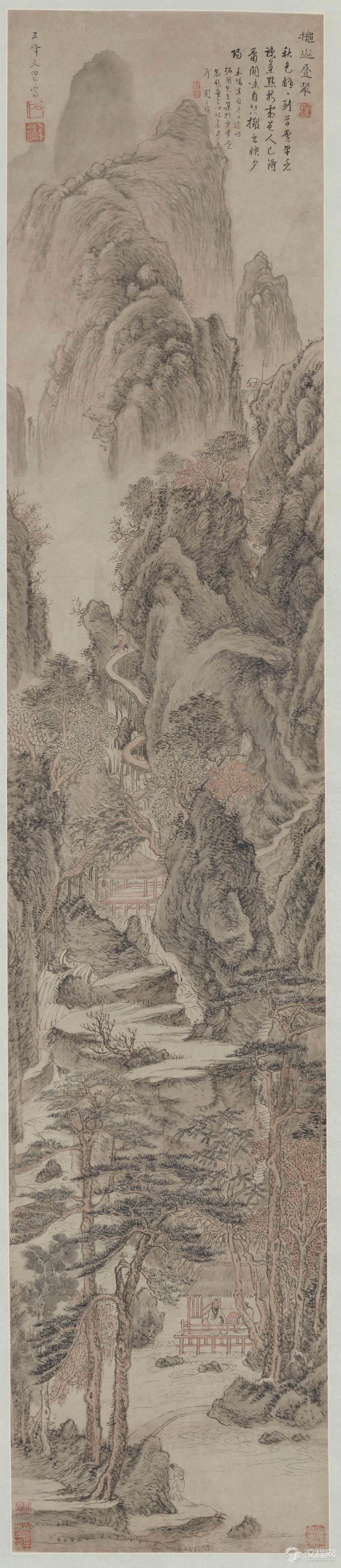 吴门画派 文伯仁画选 