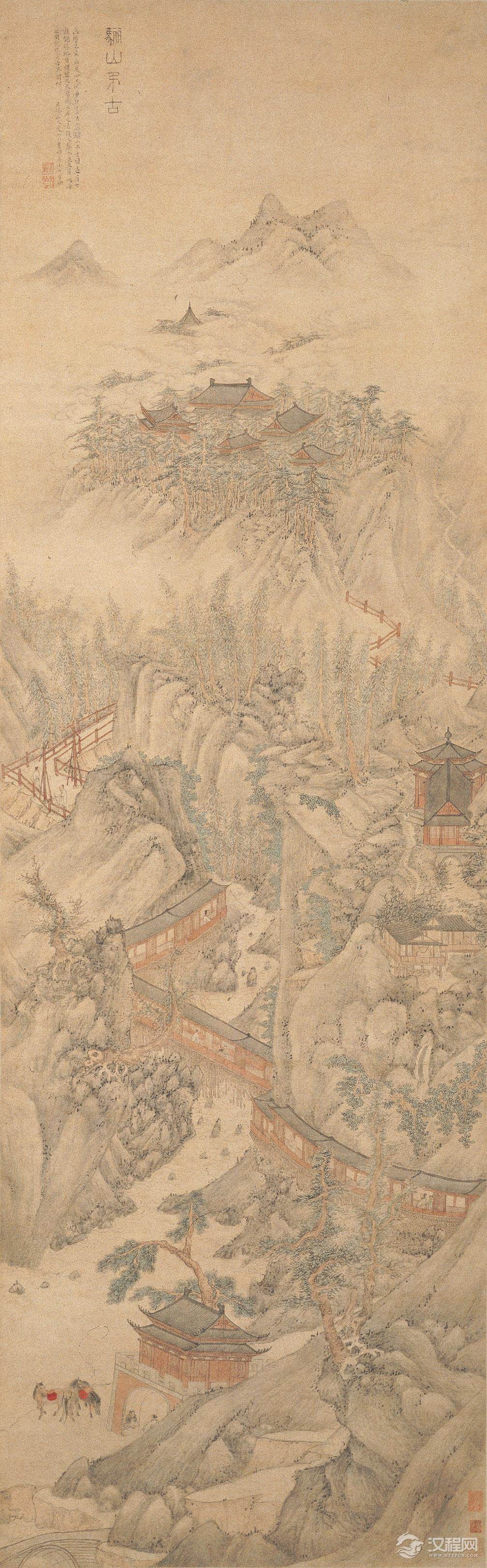 吴门画派 文伯仁画选 