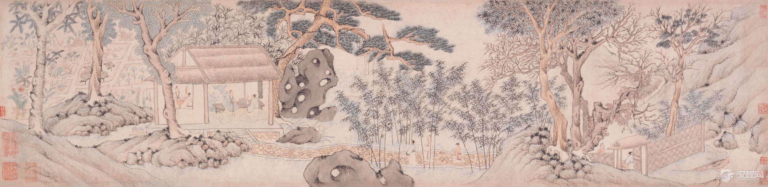 文徵明次子 文嘉画选 