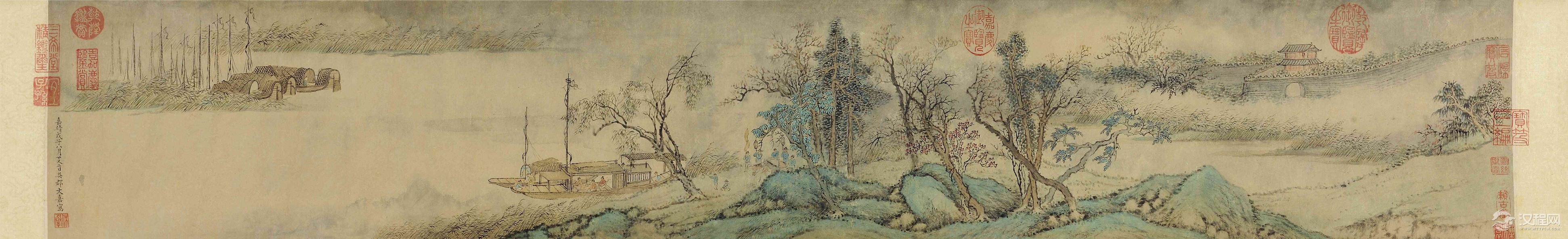 文徵明次子 文嘉画选 