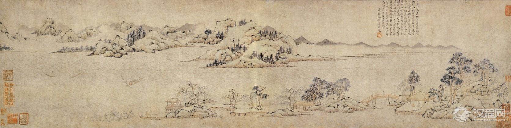 文徵明次子 文嘉画选