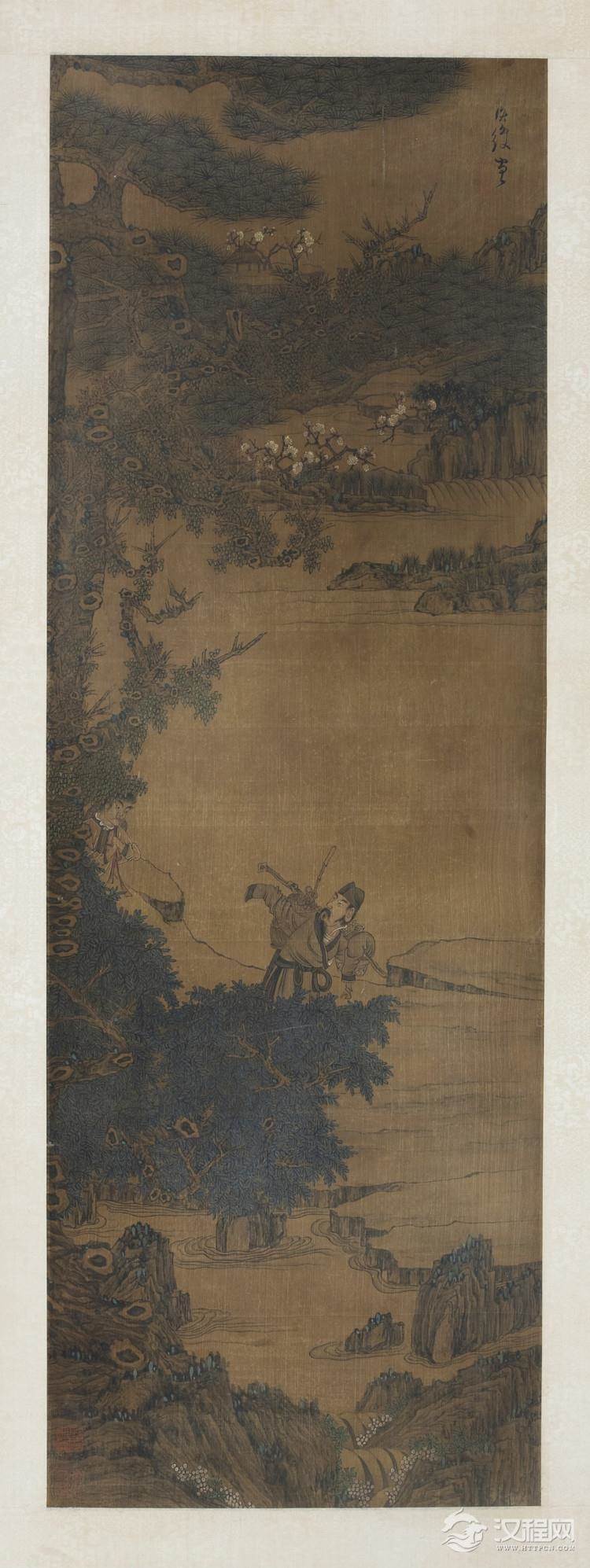 陈洪绶 品茶图 - 中艺图文工作室 - 中艺图文工作室