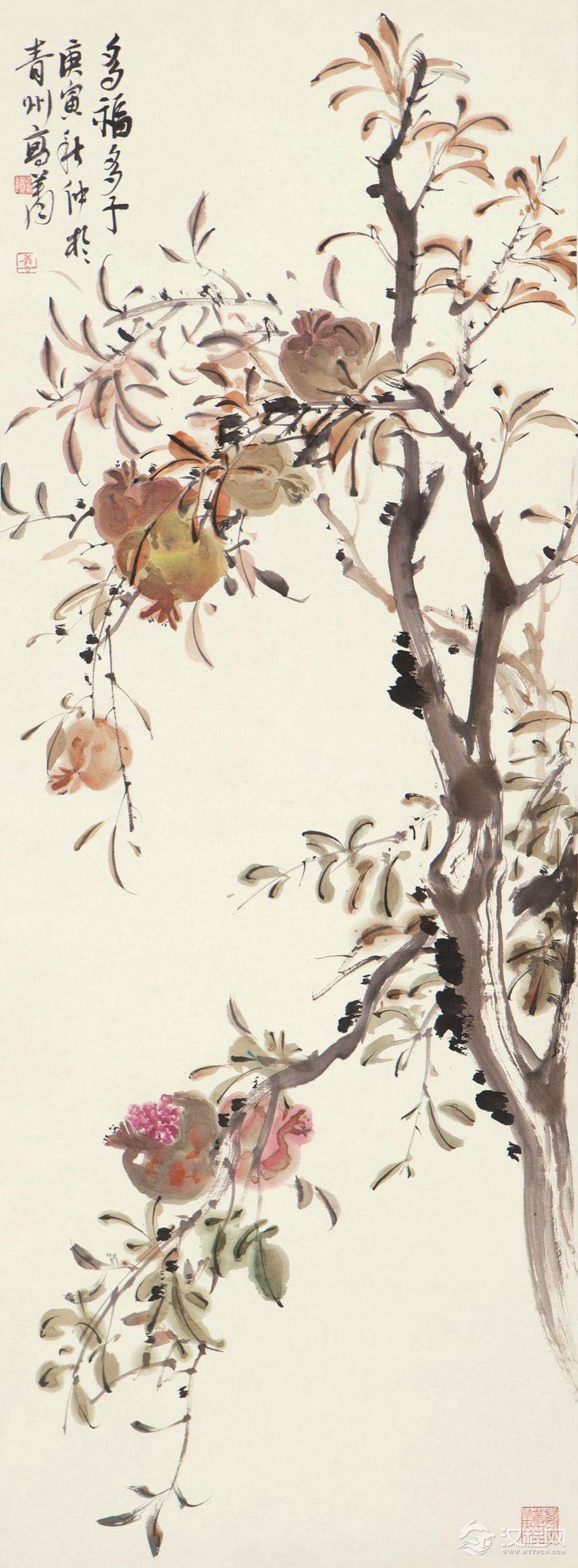 扬州八怪 高翔画选 