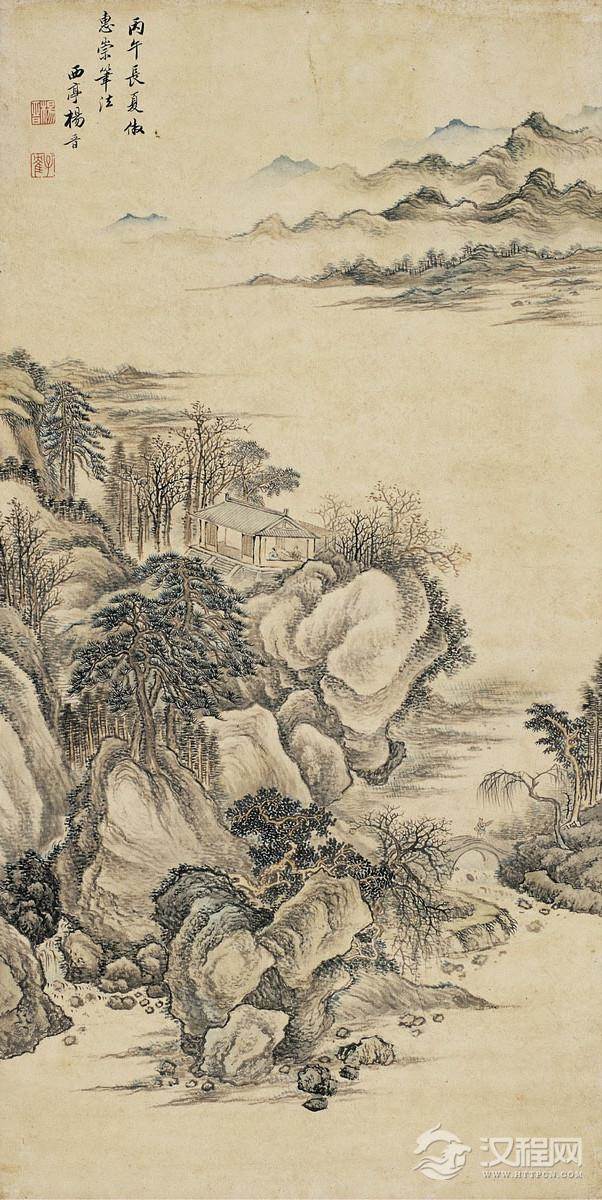 王翚的弟子 杨晋画选