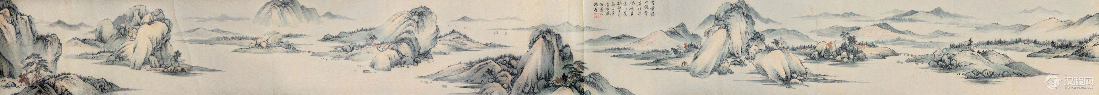 王翚的弟子 杨晋画选 - 潮河边人 - 潮河边人博客