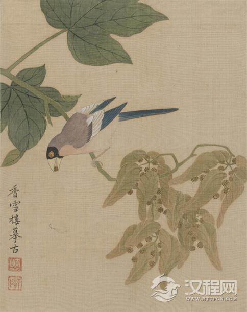 清 恽冰 花卉册（十开）