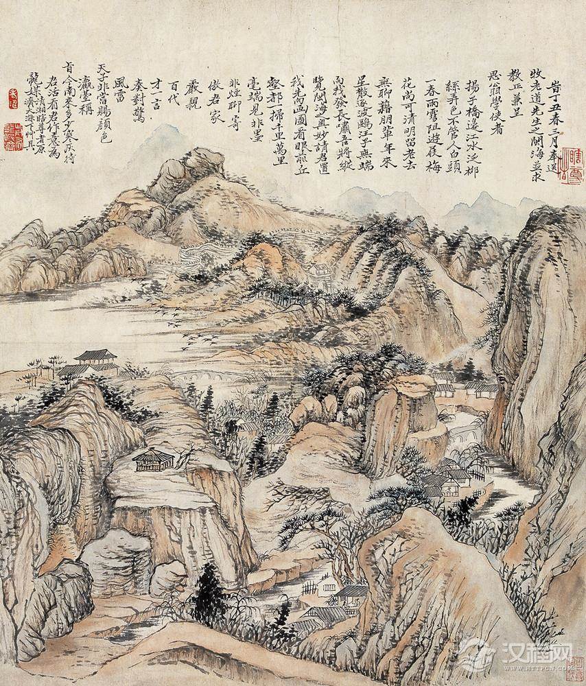 石涛  倍受张大千、傅抱石和齐白石等大师尊崇的艺术巨匠(画册) - 潮河边人 - 潮河边人博客