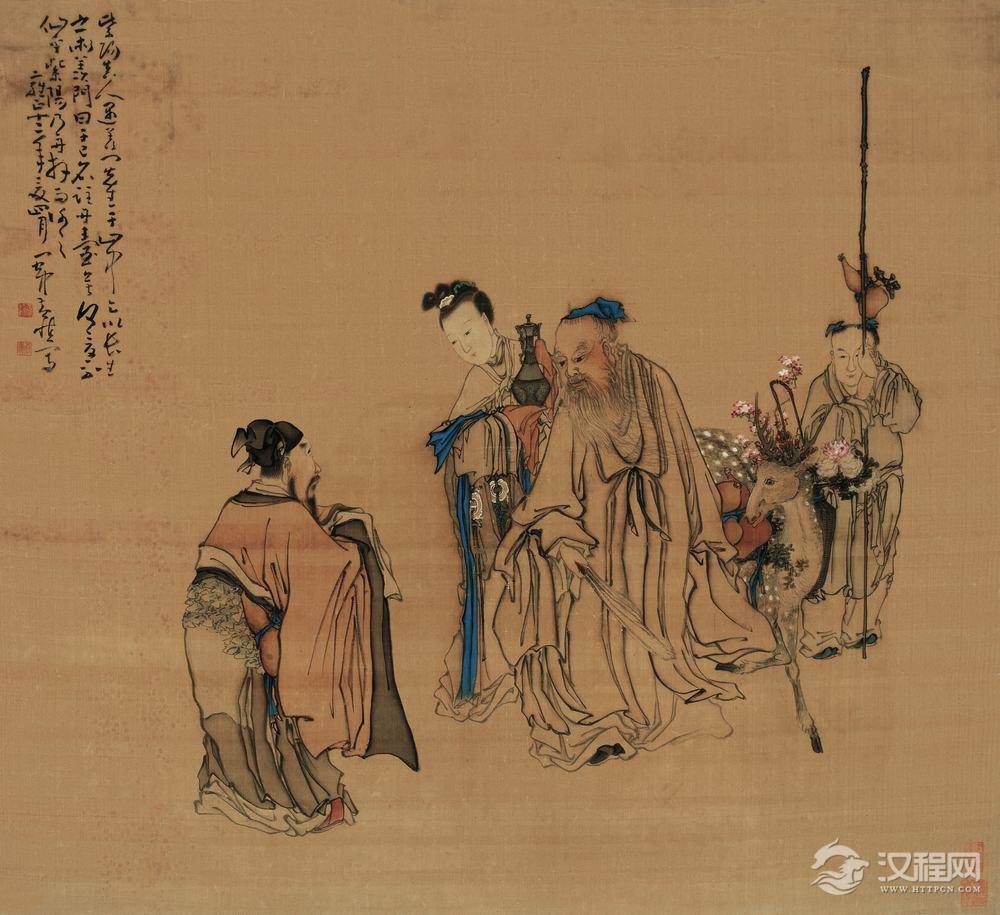 扬州八怪：黄慎画选 醉眠图（百幅中国名画）