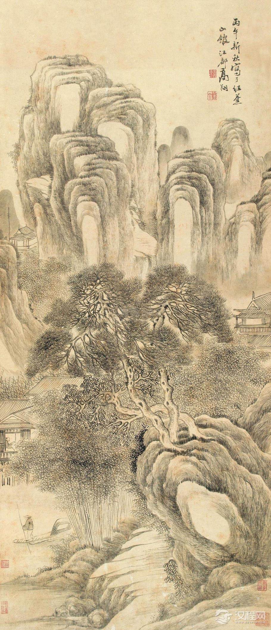 扬州八怪 高翔画选