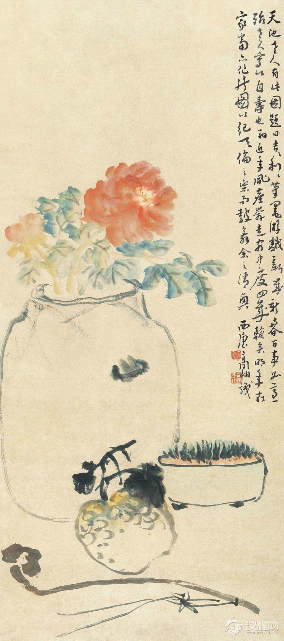 扬州八怪 高翔画选 