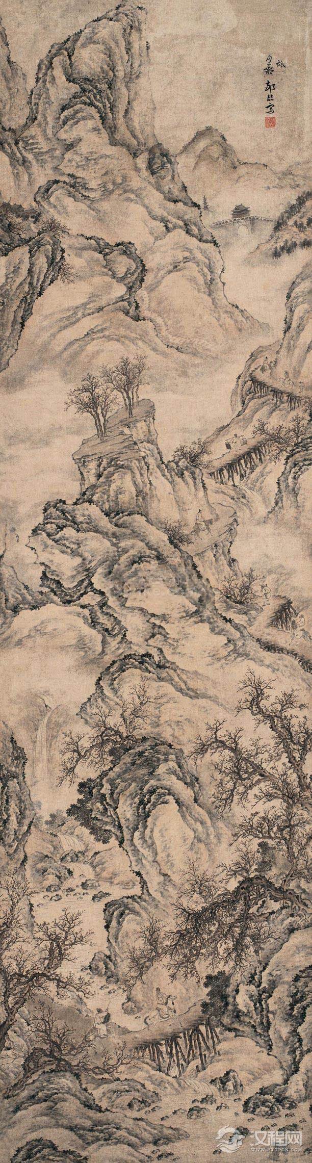 金陵八家 邹喆画选 